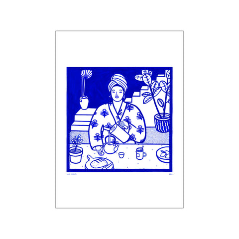 GREEN TEA — Art print by ELISE ESPOSITO from Poster & Frame