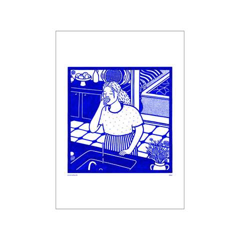 PEACH SEASON — Art print by ELISE ESPOSITO from Poster & Frame