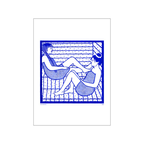 SAUNA — Art print by ELISE ESPOSITO from Poster & Frame