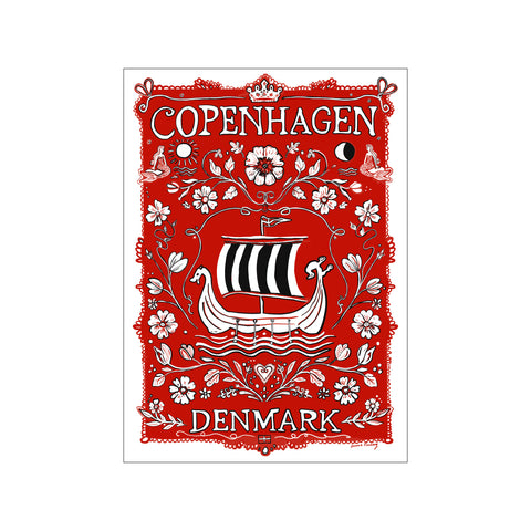Copenfloral 3 — Art print by Emma Forsberg from Poster & Frame