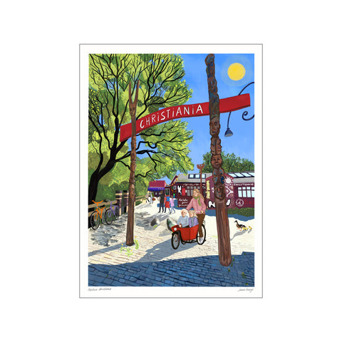 Freetown Christiania — Art print by Emma Forsberg from Poster & Frame
