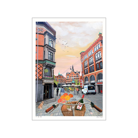 On My Way — Art print by Emma Forsberg from Poster & Frame