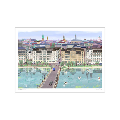 The Lakes — Art print by Emma Forsberg from Poster & Frame