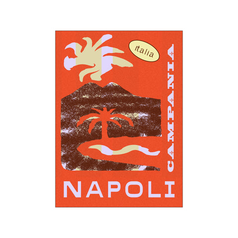 Napoli Campanha — Art print by Emma Make from Poster & Frame