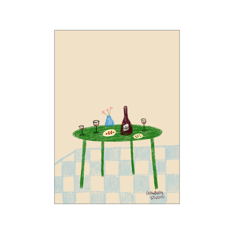 At the Diner — Art print by Engberg Studio from Poster & Frame