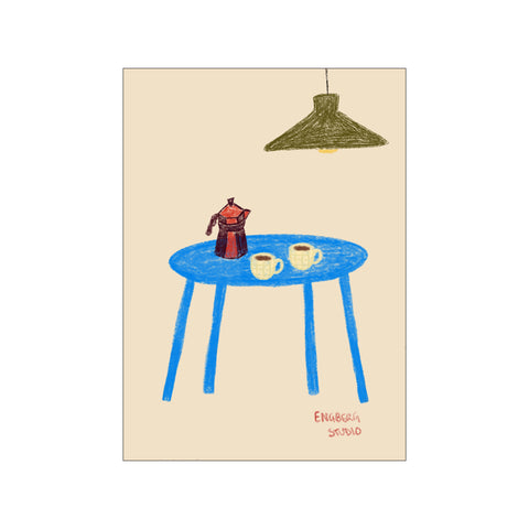 Blue Mornings — Art print by Engberg Studio from Poster & Frame