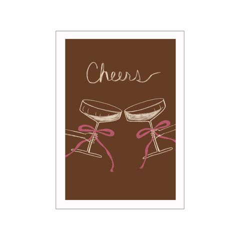 Cheers to my BFF — Art print by Engberg Studio from Poster & Frame