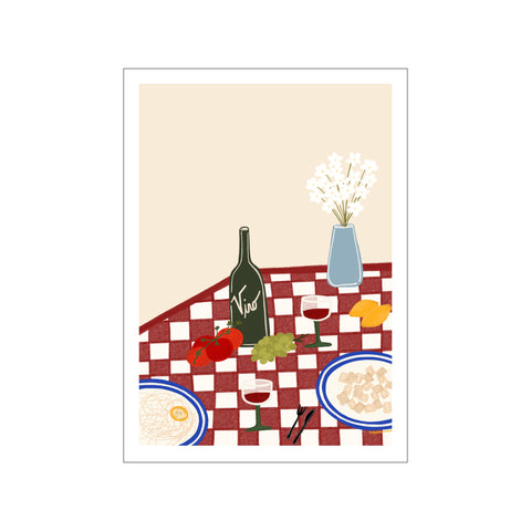 Italian Dinner — Art print by Engberg Studio from Poster & Frame