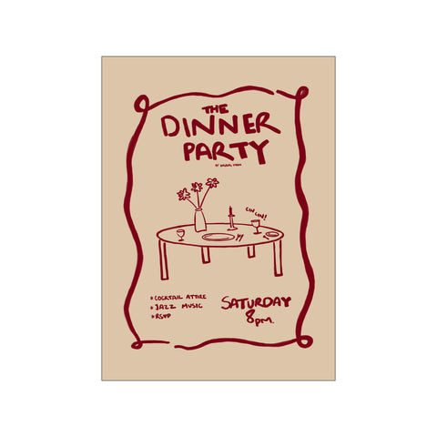 The Dinner Party — Art print by Engberg Studio from Poster & Frame