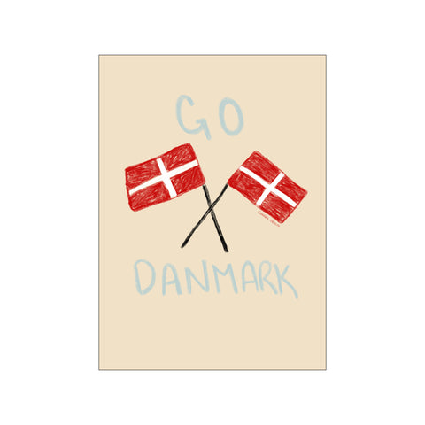Go Danmark! — Art print by Engberg Studio from Poster & Frame