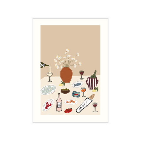 Summer Tapas — Art print by Engberg Studio from Poster & Frame