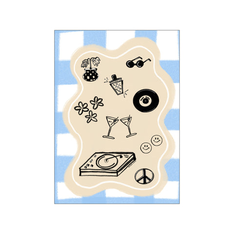 The 70´s are back — Art print by Engberg Studio from Poster & Frame