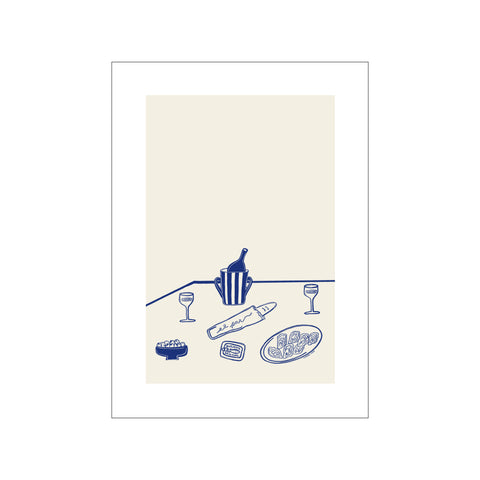Wine and Tapas — Art print by Engberg Studio from Poster & Frame