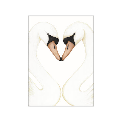 Turtelsvanerne — Art print by Ephie Studio from Poster & Frame