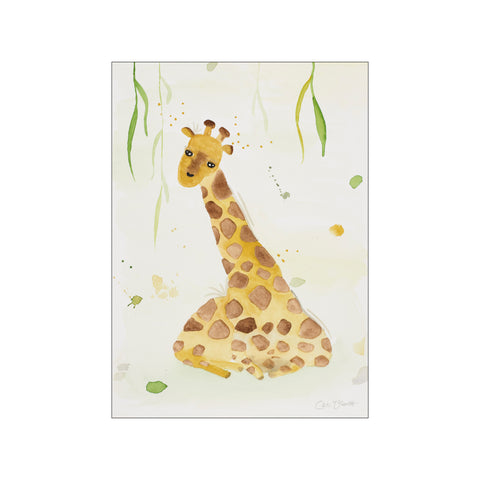 Børne Giraf Plakat — Art print by Et Lille Atelier from Poster & Frame