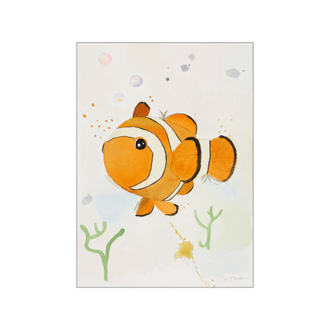 Børne Klovnfisk Plakat — Art print by Et Lille Atelier from Poster & Frame