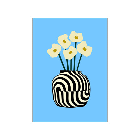 Dream Blue Flower — Art print by FAAD from Poster & Frame