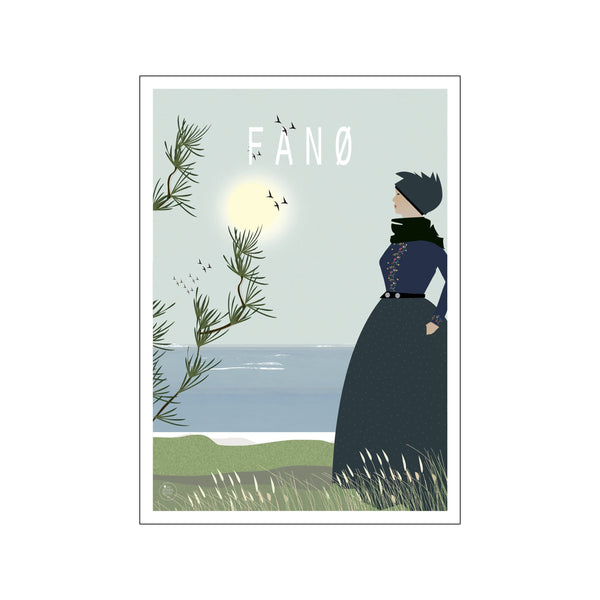 Fanøpigen — Art print by Lydia Wienberg from Poster & Frame