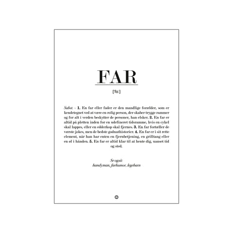 Far - Definition — Art print by Definition from Poster & Frame