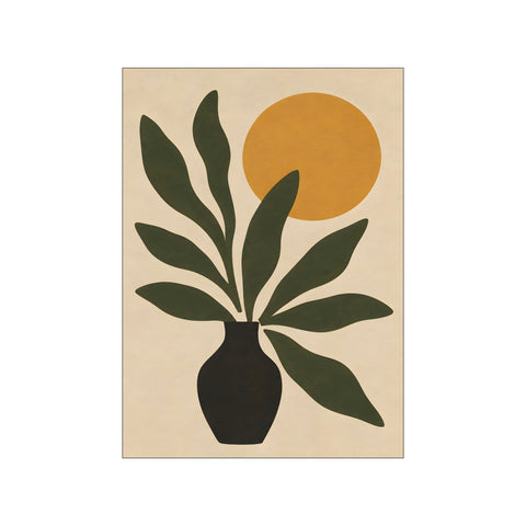 Botanical Still Life with Sun