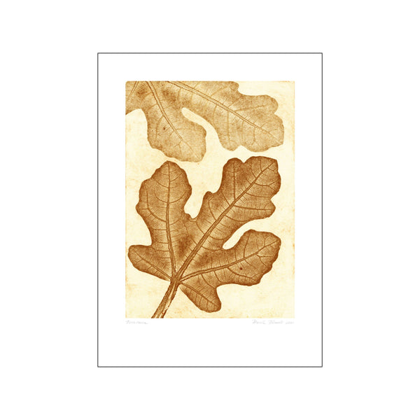 Fig 2 - Ochre — Art print by Pernille Folcarelli from Poster & Frame