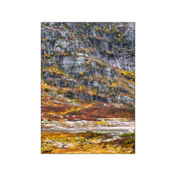 Fjellsiden — Art print by PLAKATfar from Poster & Frame