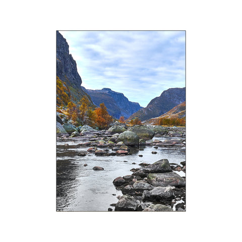 Flod og Fjeld — Art print by PLAKATfar from Poster & Frame