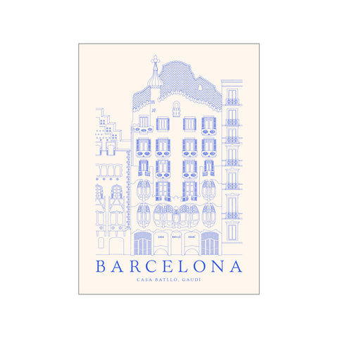 Barcelona — Art print by Florent Bodart from Poster & Frame