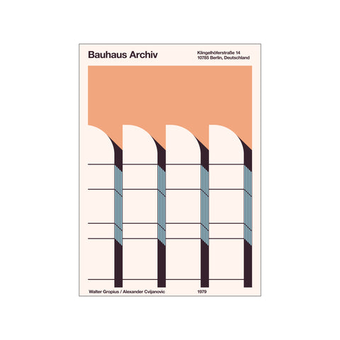 Bauhaus Archiv — Art print by Florent Bodart from Poster & Frame