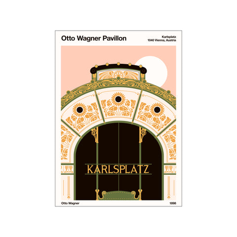 Karlsplatz — Art print by Florent Bodart from Poster & Frame
