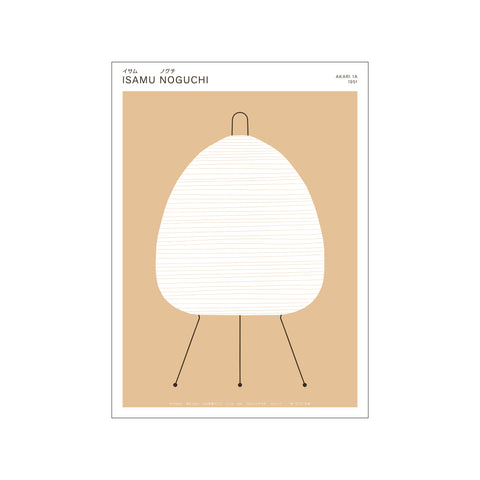 Noguchi Akari 1A-01 — Art print by Florent Bodart from Poster & Frame