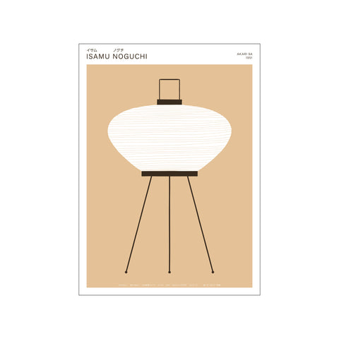 Noguchi Akari 9A — Art print by Florent Bodart from Poster & Frame