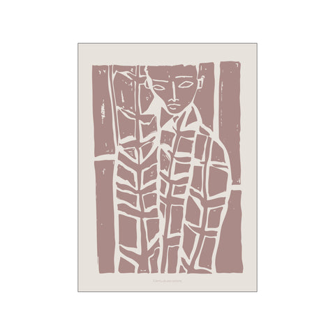 Boy Brown — Art print by Fōmu illustrations from Poster & Frame