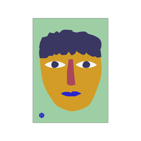 Funny Boy — Art print by Fōmu illustrations from Poster & Frame