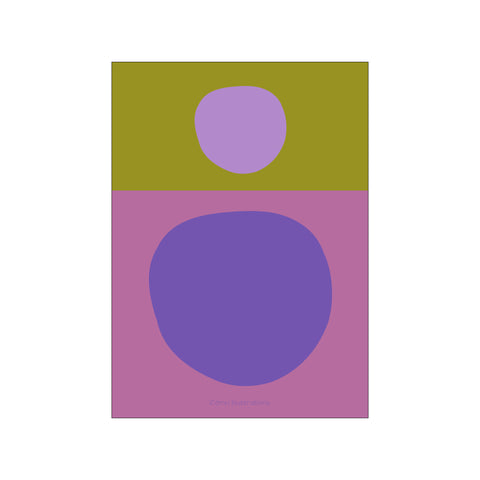 Organic Shapes — Art print by Fōmu illustrations from Poster & Frame