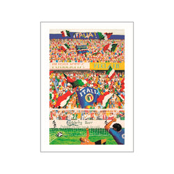 Italy Football Team — Art print by Football Art from Poster & Frame
