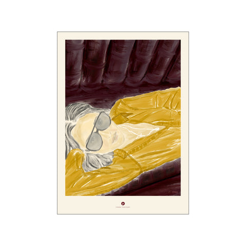 Lounging in Bordeaux — Art print by Form Faktory from Poster & Frame