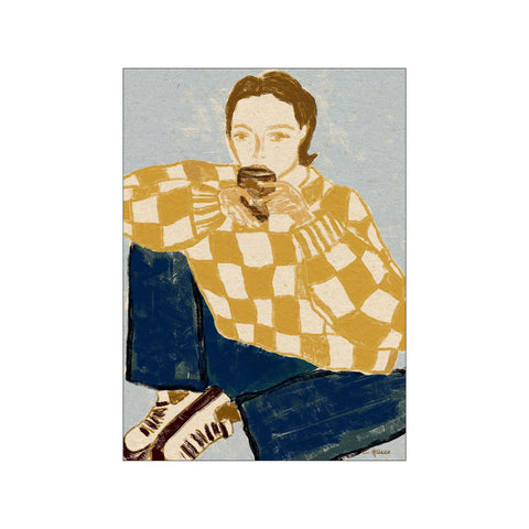 Making Plans — Art print by Form Faktory from Poster & Frame