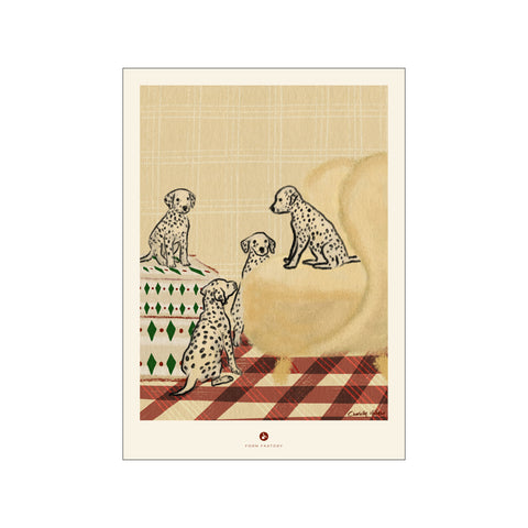 Spottet Society — Art print by Form Faktory from Poster & Frame