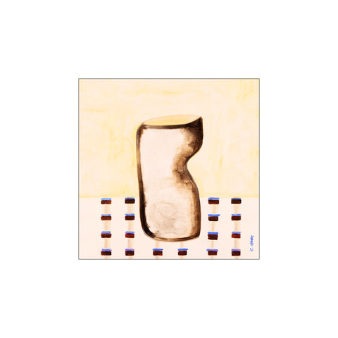 Stoneware Carafe 01 - Square