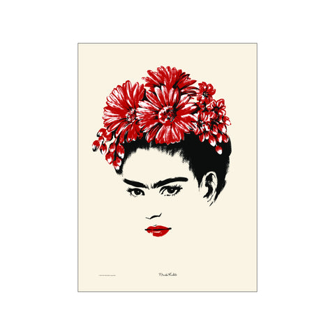 Red daisies — Art print by Frida Kahlo from Poster & Frame