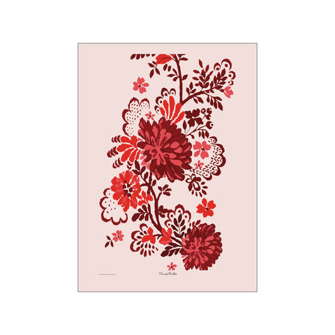 Red florals — Art print by Frida Kahlo from Poster & Frame
