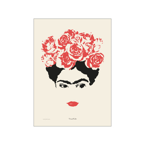 Red lips — Art print by Frida Kahlo from Poster & Frame