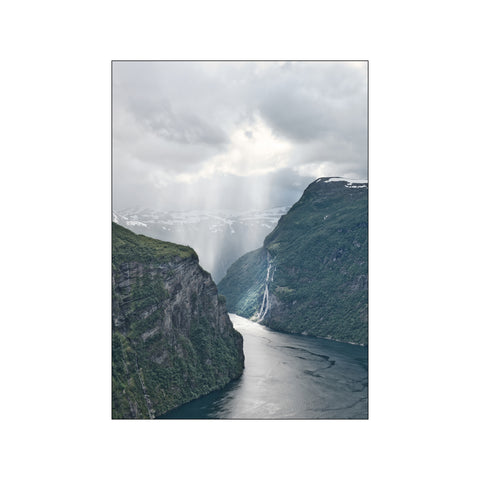 Geiranger — Art print by PLAKATfar from Poster & Frame