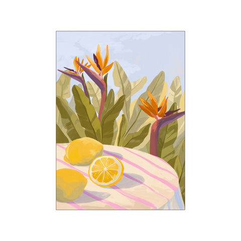 Lemon Twist — Art print by Goed Blauw from Poster & Frame