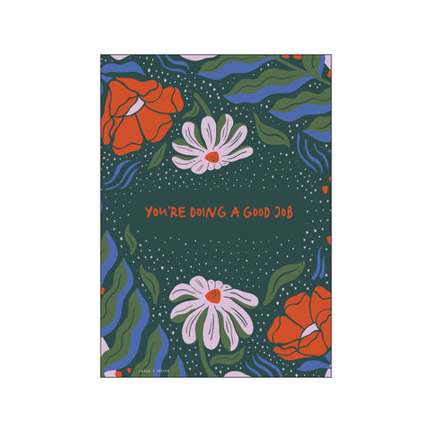 Good Job — Art print by Laura Thomsen from Poster & Frame