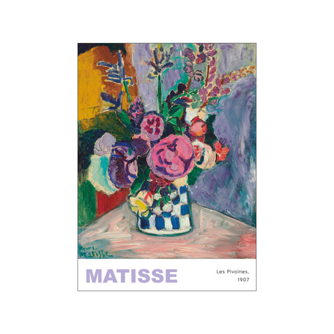 Les Pivoines — Art print by Henri Matisse from Poster & Frame