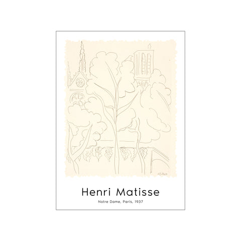 Notre Dame, Paris — Art print by Henri Matisse from Poster & Frame
