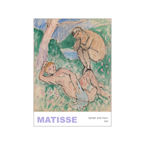 Nymph and Faun — Art print by Henri Matisse from Poster & Frame