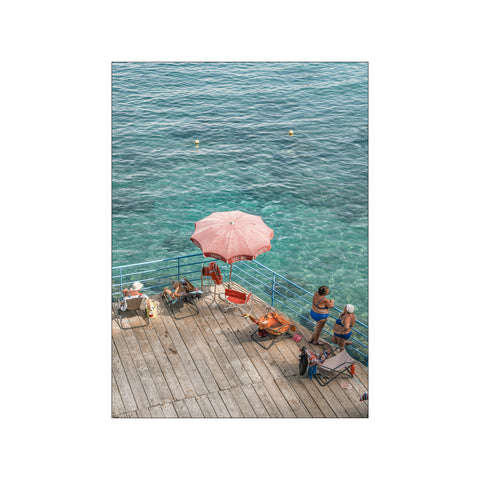 Seaside Pier Leisure — Art print by Henrike Schenk from Poster & Frame